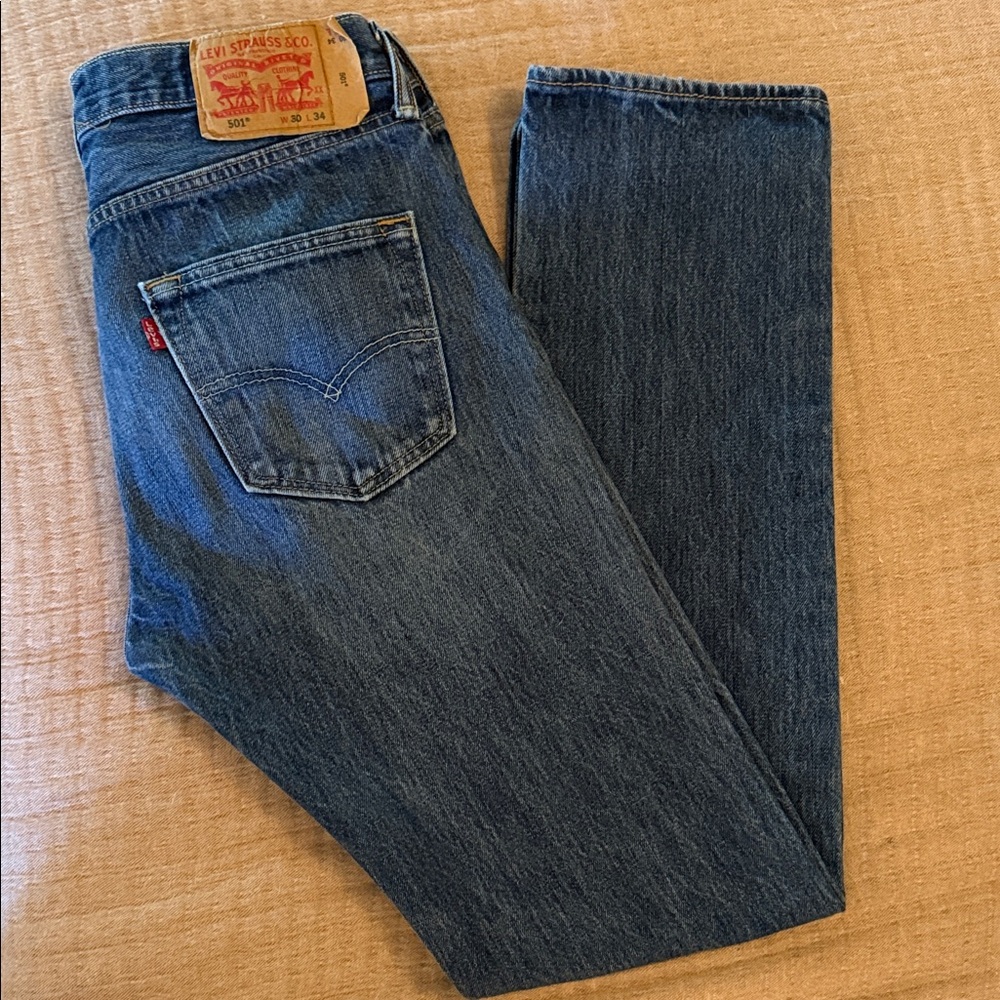 Levi's 501 Straight-Leg Jeans